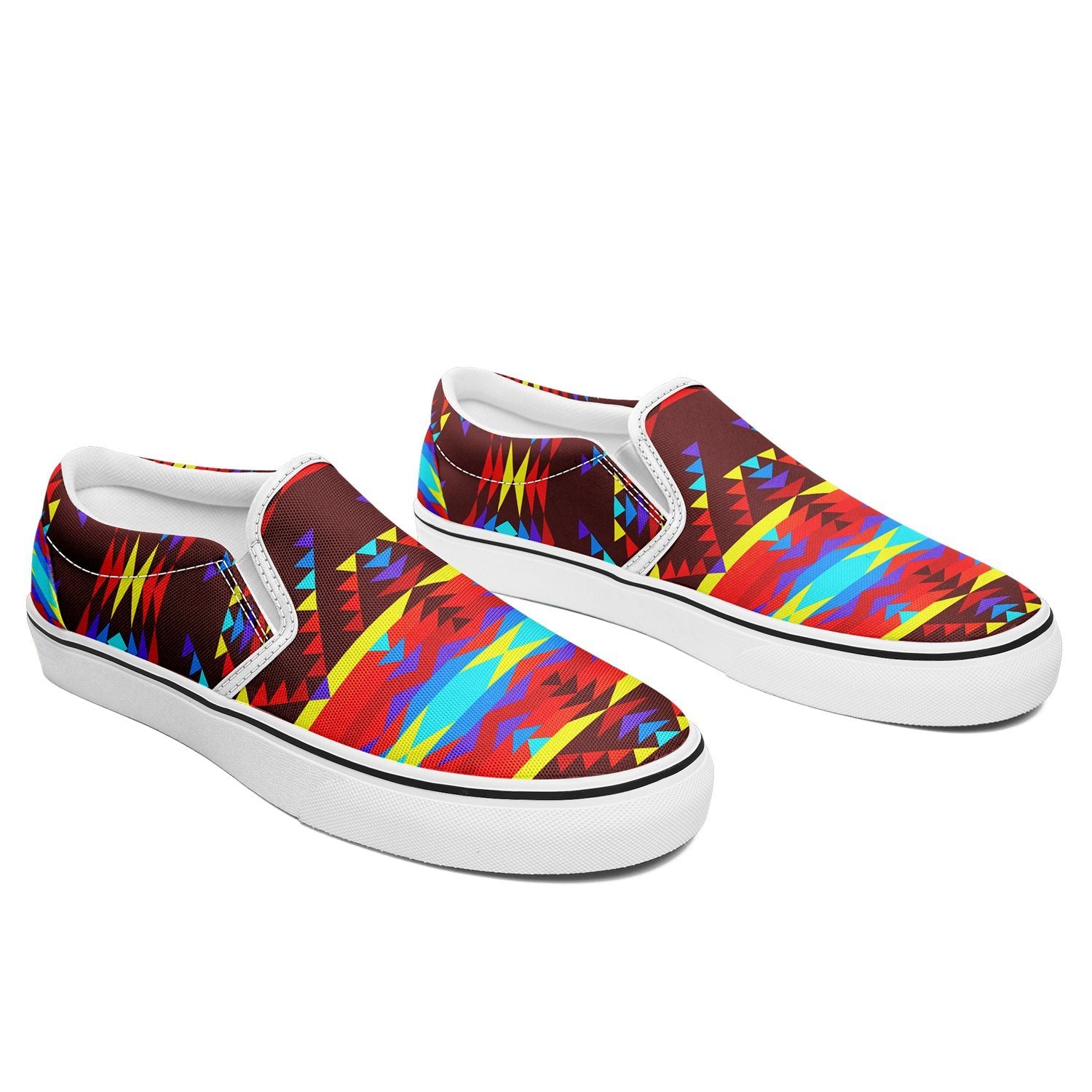 Visions of Lasting Peace Otoyimm Canvas Slip On Shoes 49 Dzine