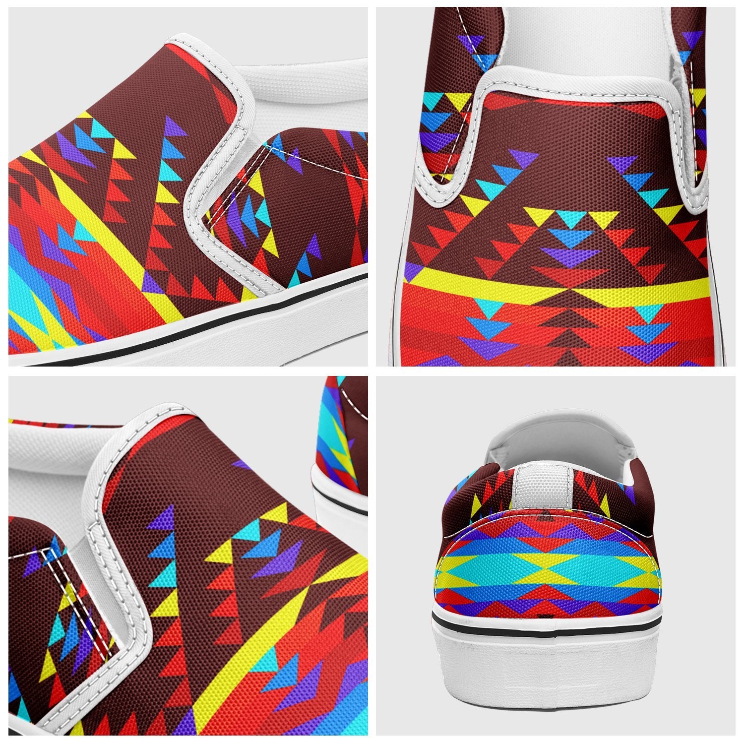 Visions of Lasting Peace Otoyimm Canvas Slip On Shoes 49 Dzine