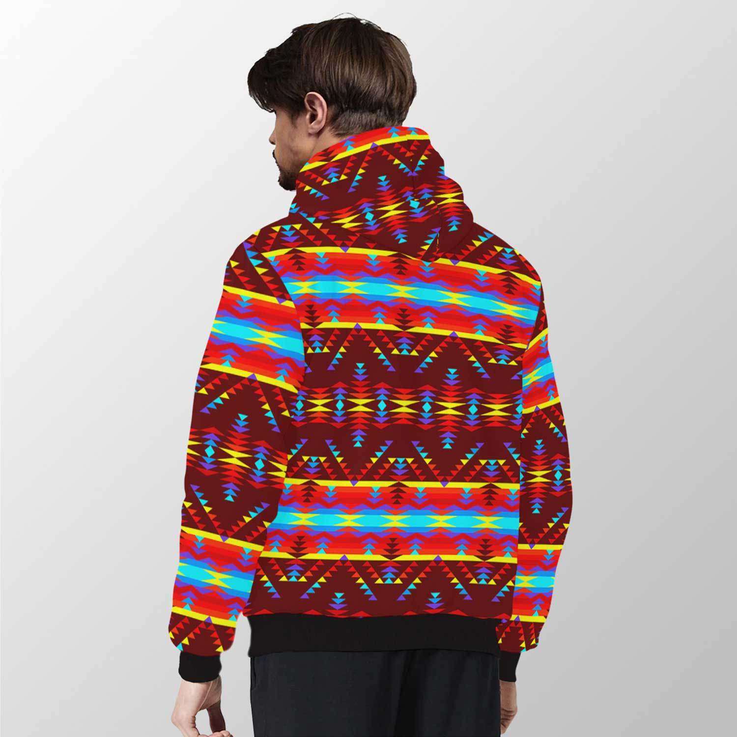 Visions of Lasting Peace Sherpa Hoodie 49 Dzine
