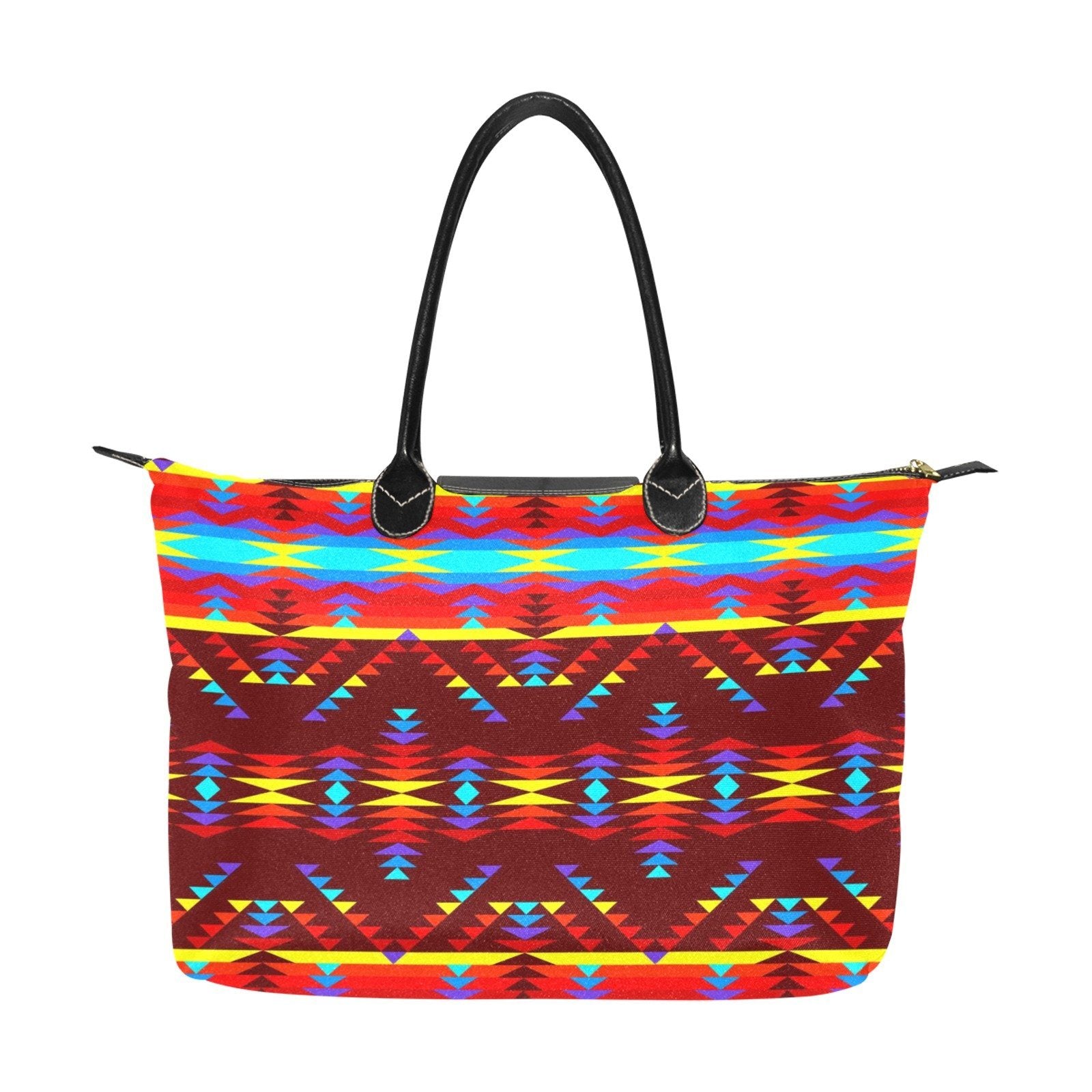 Visions of Lasting Peace Single-Shoulder Lady Handbag (Model 1714) bag e-joyer