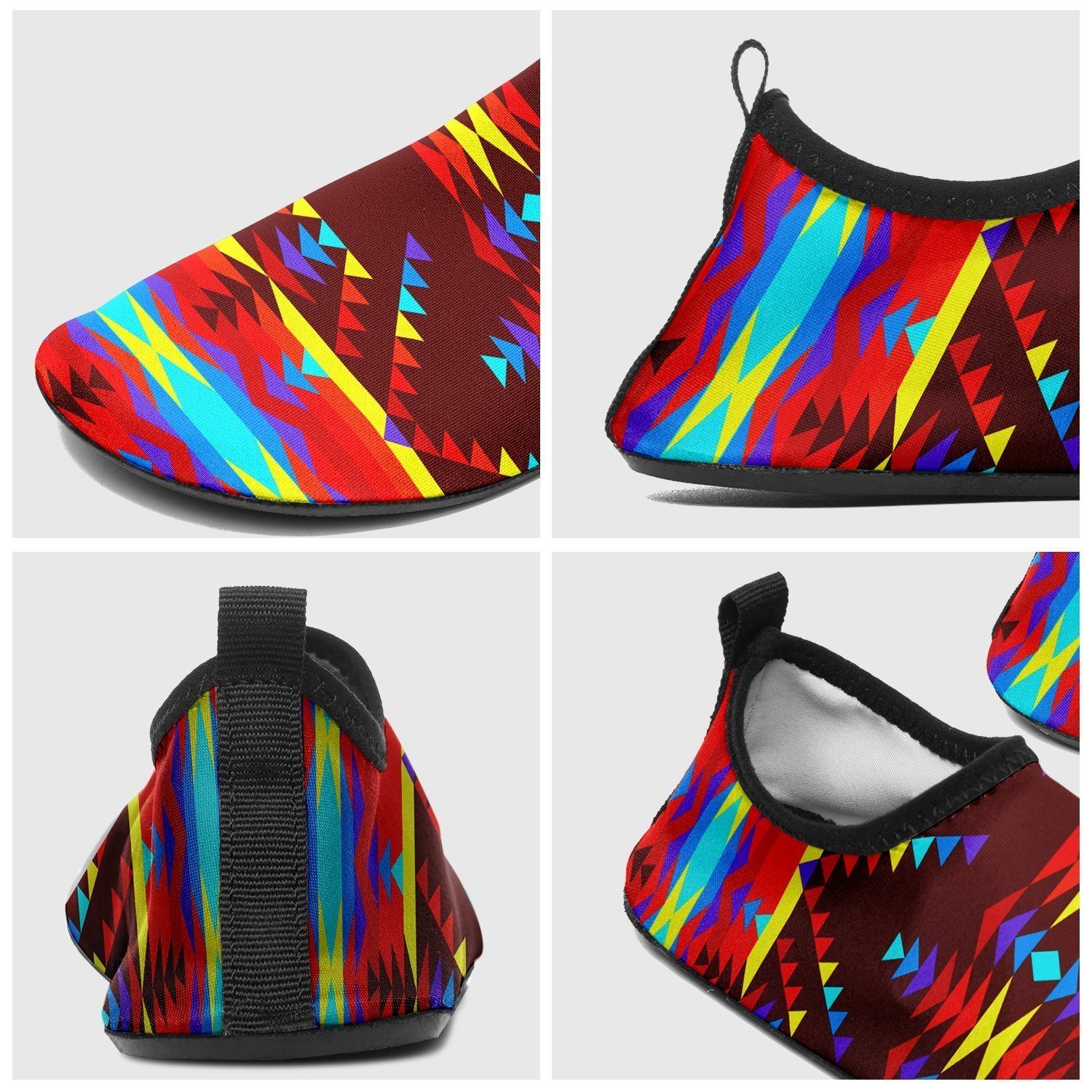 Visions of Lasting Peace Sockamoccs Kid's Slip On Shoes 49 Dzine