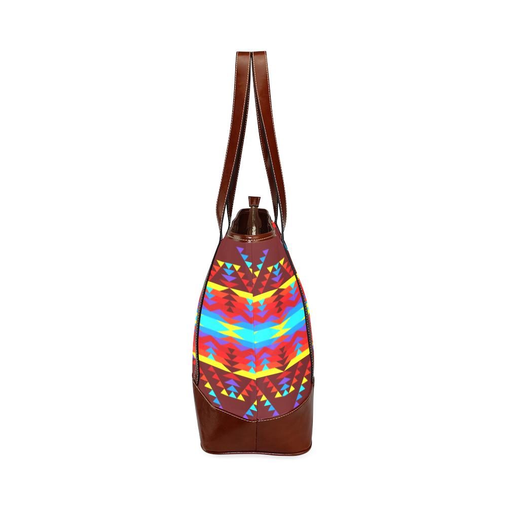 Visions of Lasting Peace Tote Handbag (Model 1642) Tote Handbags (1642) e-joyer