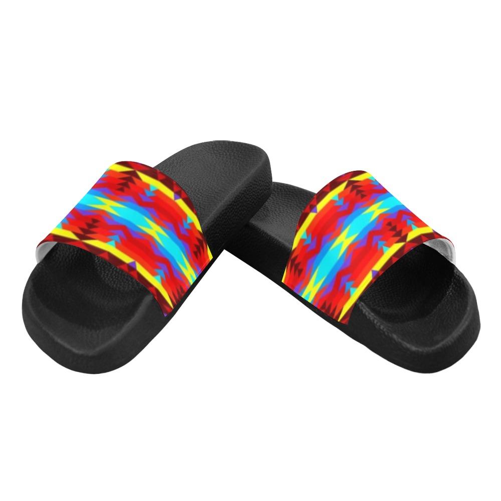 Visions of Lasting Peace Women's Slide Sandals (Model 057) Women's Slide Sandals (057) e-joyer