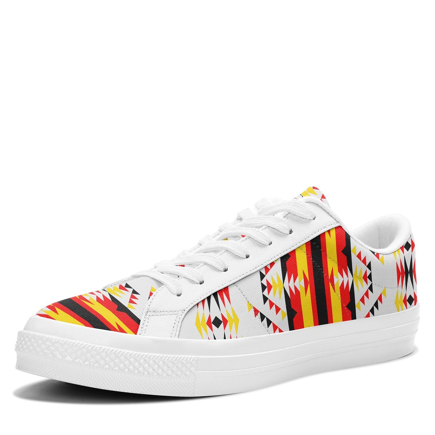 Visions of Peace Directions Aapisi Low Top Canvas Shoes White Sole 49 Dzine