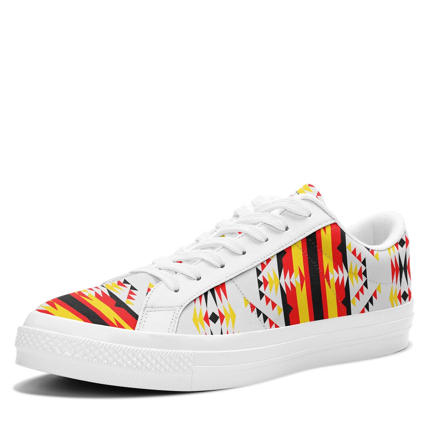 Visions of Peace Directions Aapisi Low Top Canvas Shoes White Sole 49 Dzine