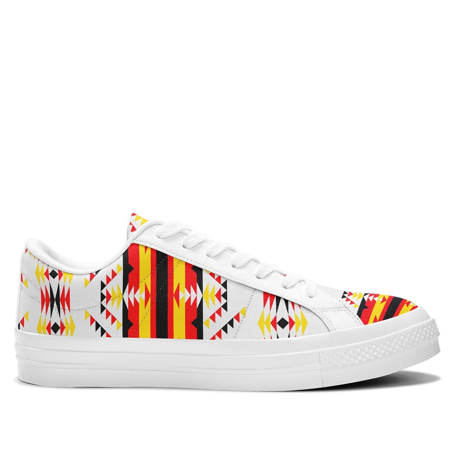 Visions of Peace Directions Aapisi Low Top Canvas Shoes White Sole 49 Dzine