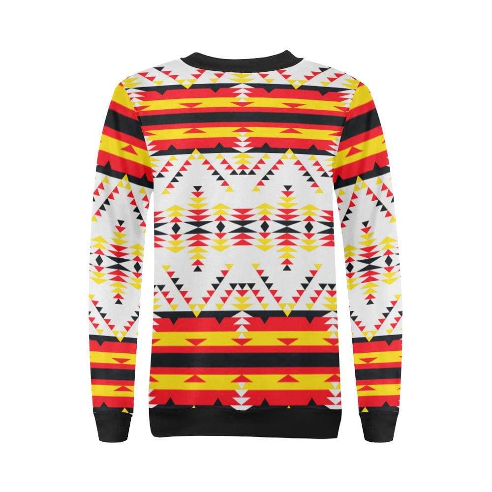 Visions of Peace Directions All Over Print Crewneck Sweatshirt for Women (Model H18) Crewneck Sweatshirt for Women (H18) e-joyer