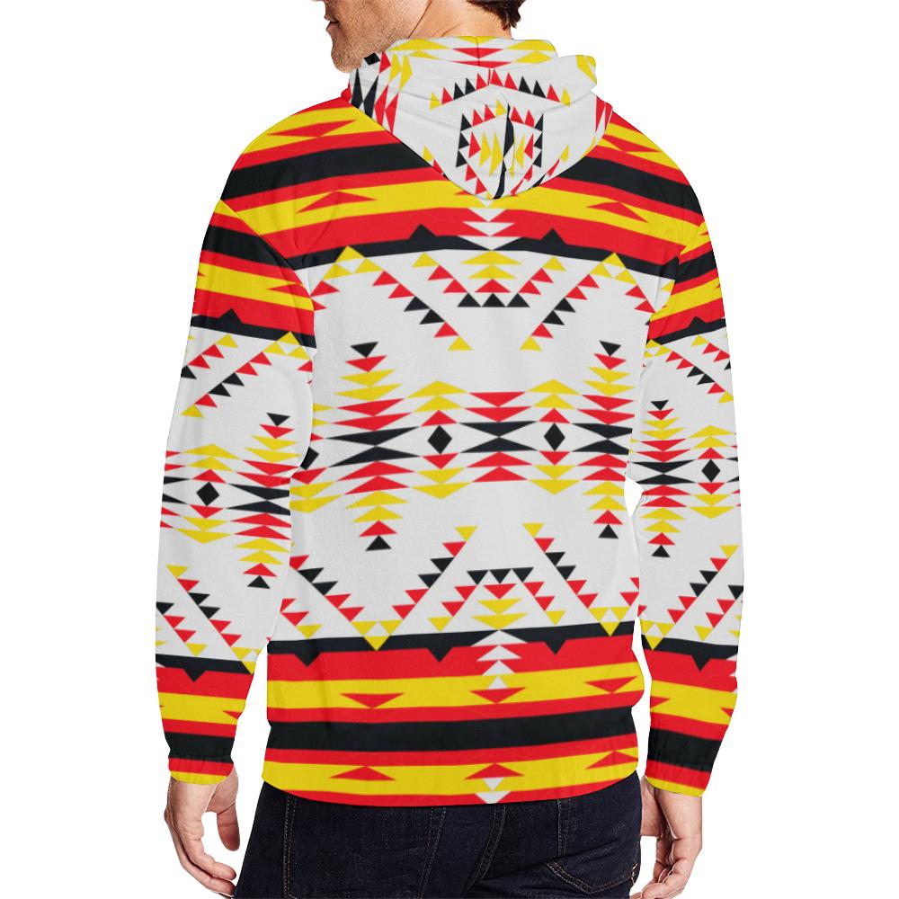 Visions of Peace Directions All Over Print Full Zip Hoodie for Men (Model H14) All Over Print Full Zip Hoodie for Men (H14) e-joyer