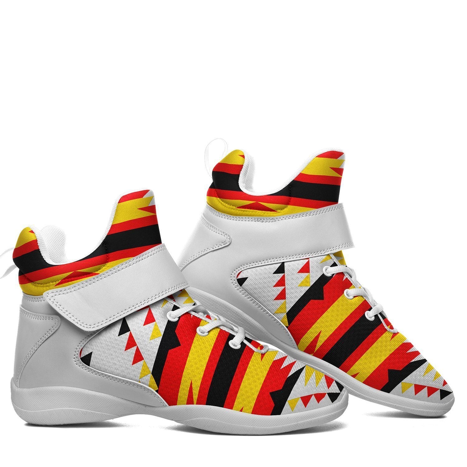 Visions of Peace Directions Ipottaa Basketball / Sport High Top Shoes - White Sole 49 Dzine