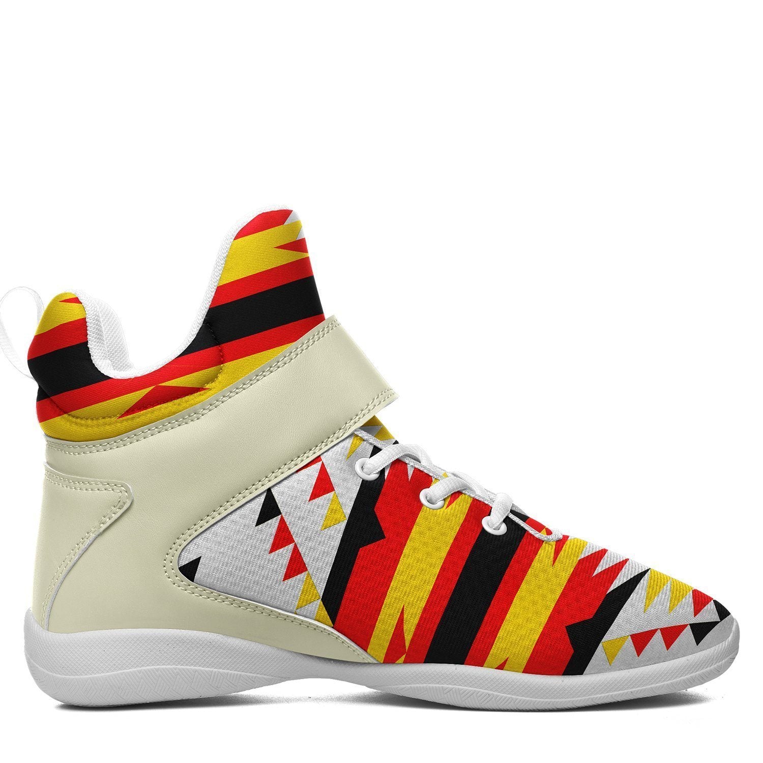 Visions of Peace Directions Ipottaa Basketball / Sport High Top Shoes - White Sole 49 Dzine