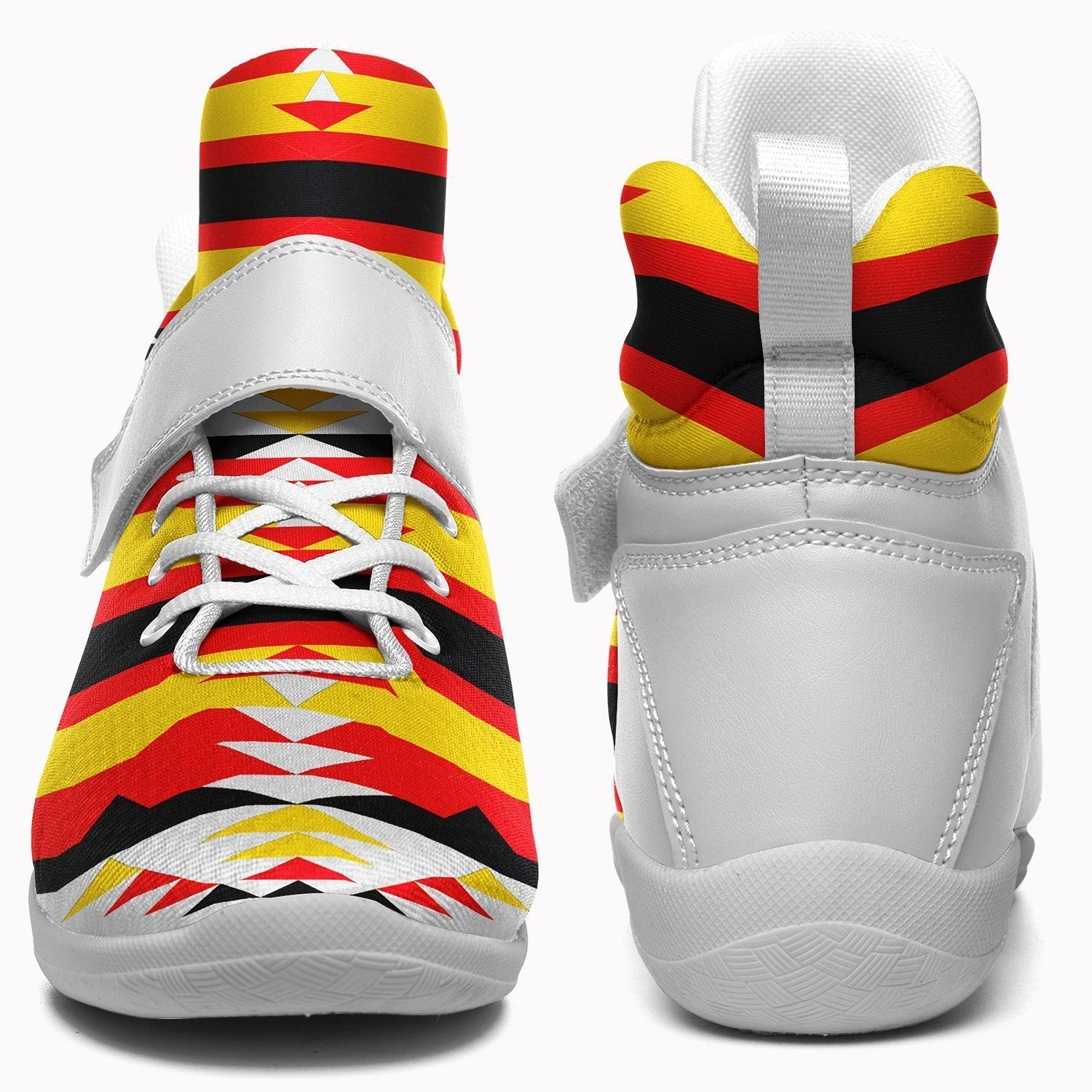 Visions of Peace Directions Ipottaa Basketball / Sport High Top Shoes - White Sole 49 Dzine