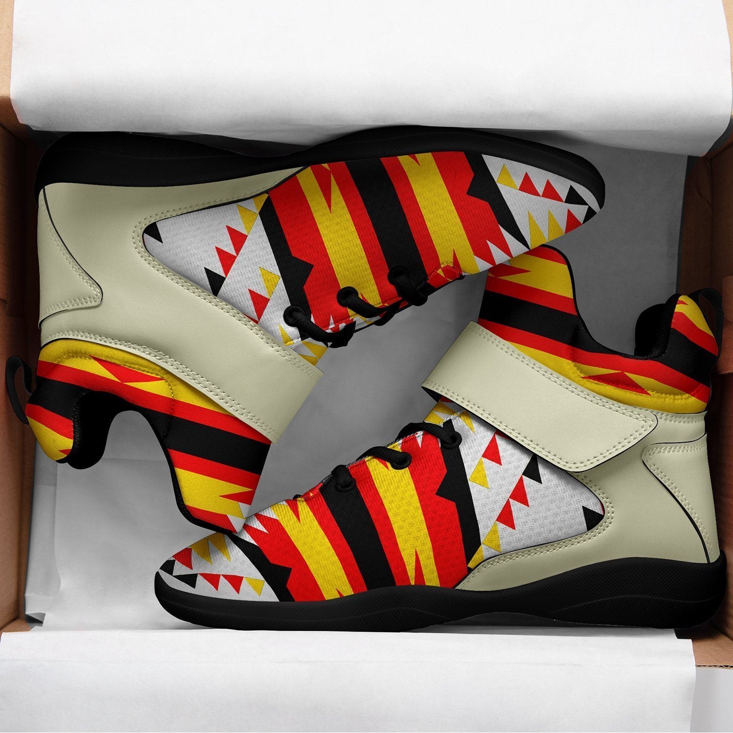 Visions of Peace Directions Kid's Ipottaa Basketball / Sport High Top Shoes 49 Dzine