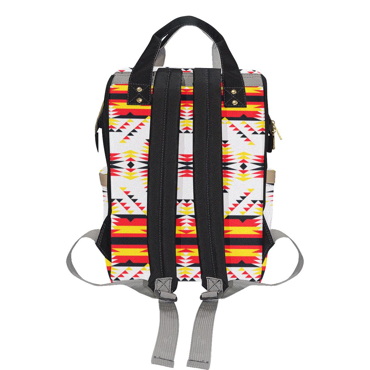 Visions of Peace Directions Multi-Function Diaper Backpack (Model 1688) Diaper Backpack (1688) e-joyer