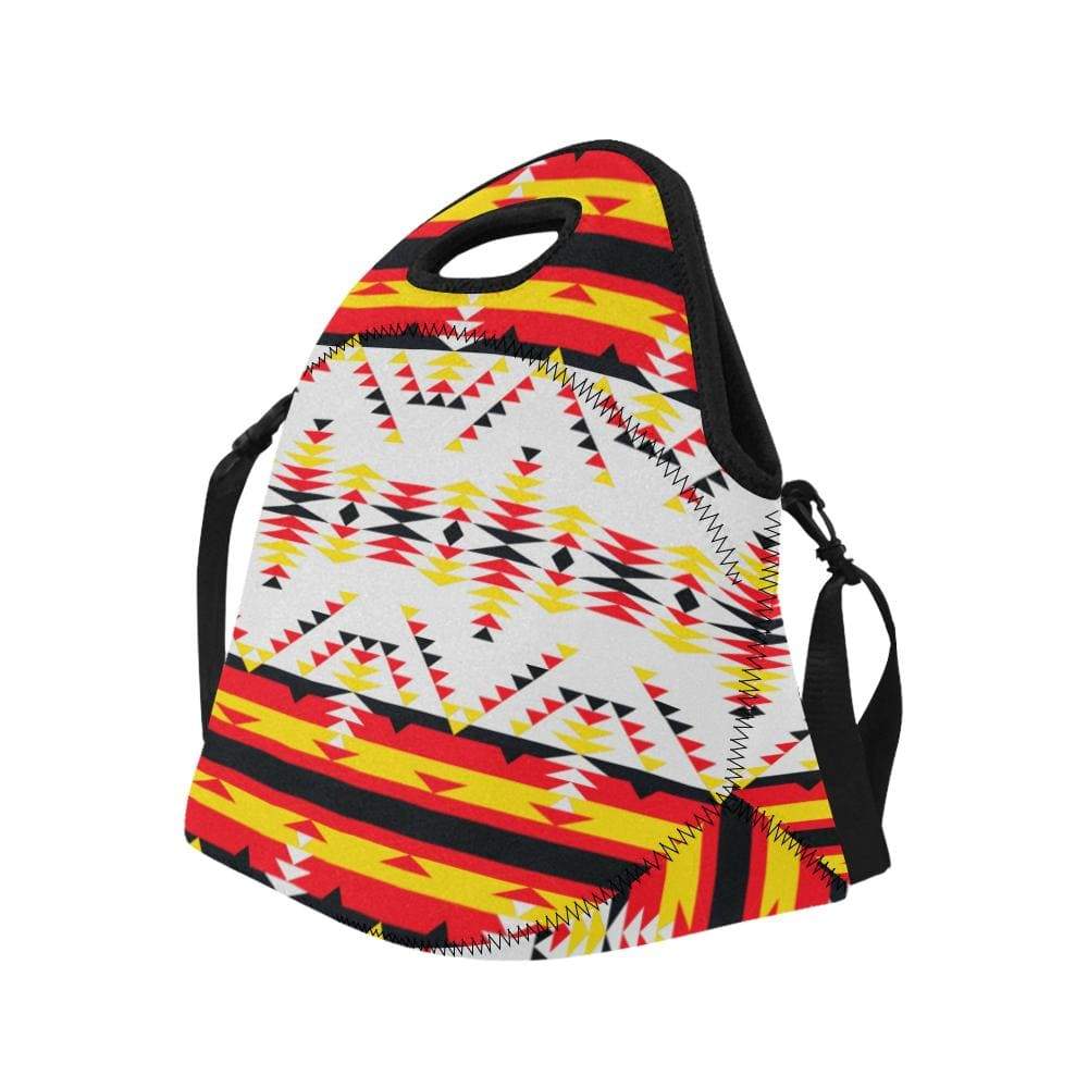 Visions of Peace Directions Neoprene Lunch Bag/Large (Model 1669) Neoprene Lunch Bag/Large (1669) e-joyer