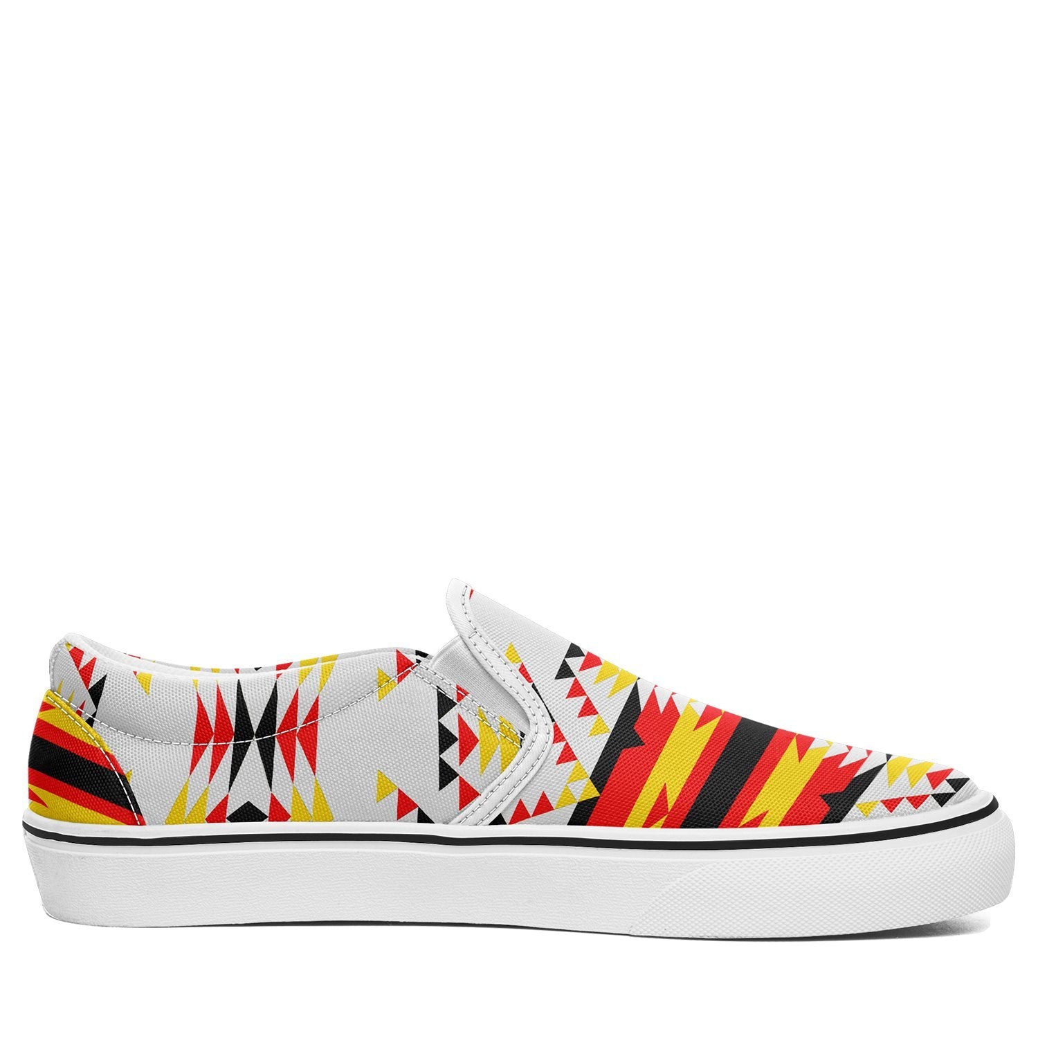 Visions of Peace Directions Otoyimm Canvas Slip On Shoes 49 Dzine