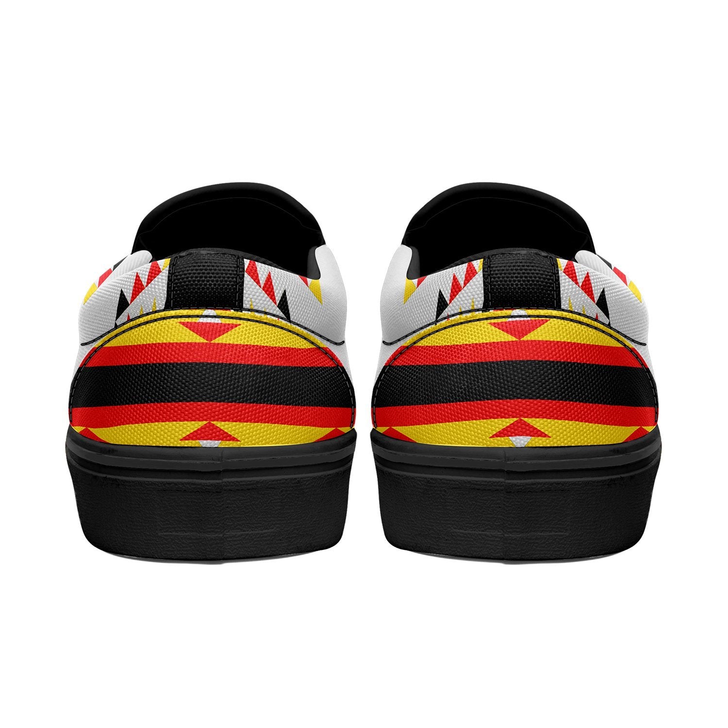 Visions of Peace Directions Otoyimm Canvas Slip On Shoes 49 Dzine