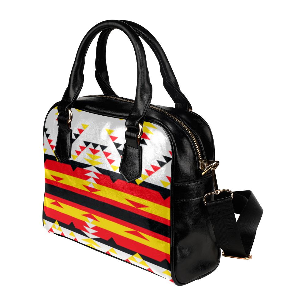 Visions of Peace Directions Shoulder Handbag (Model 1634) Shoulder Handbags (1634) e-joyer