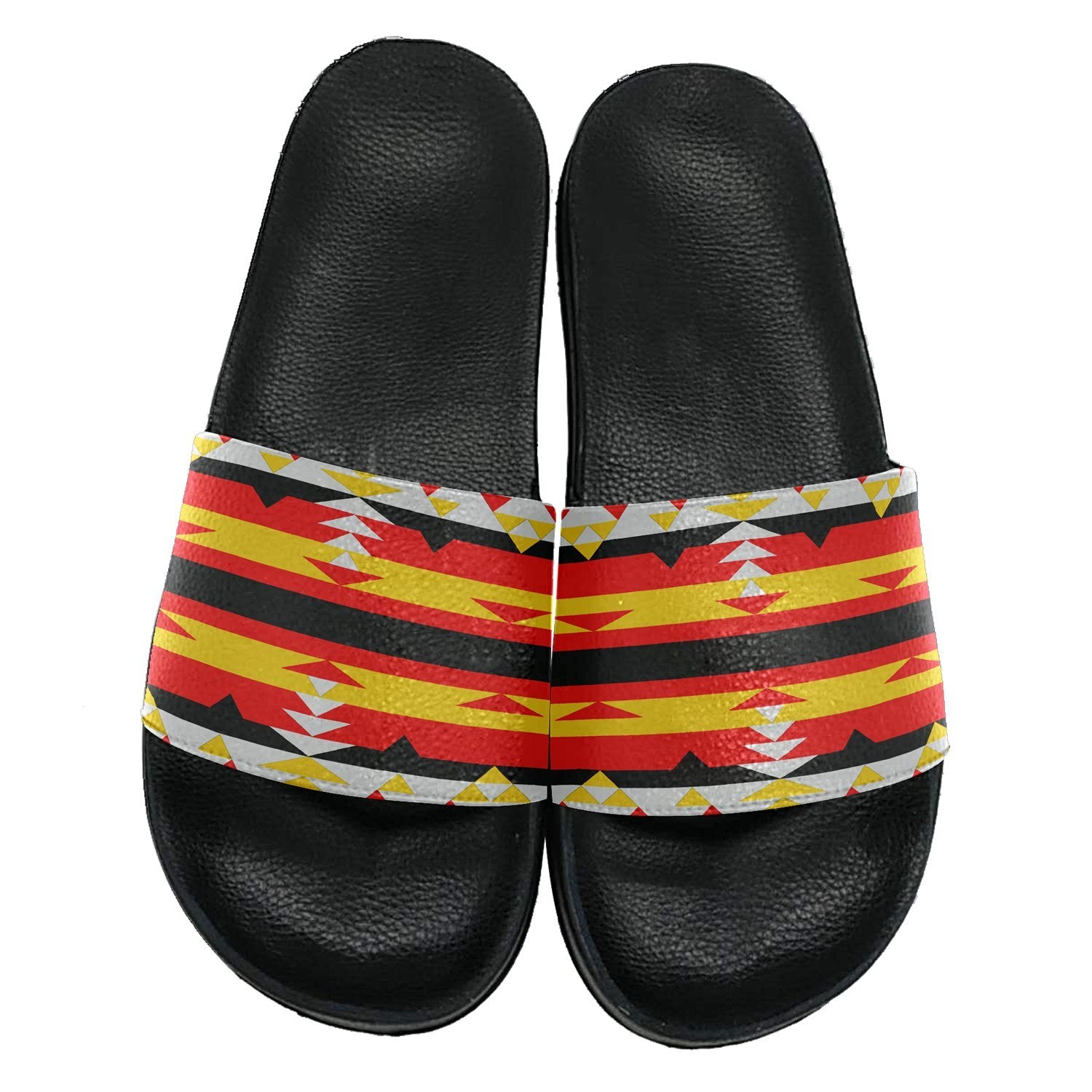 Visions of Peace Directions Slide Sandals 49 Dzine