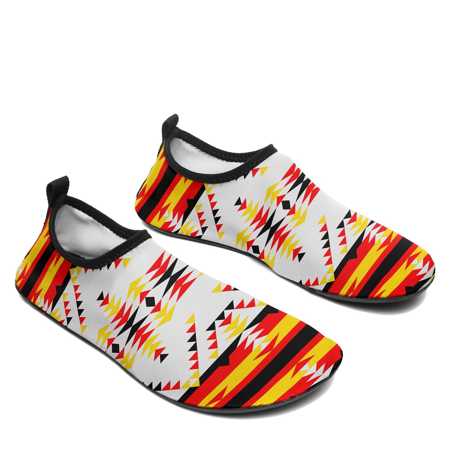 Visions of Peace Directions Sockamoccs Slip On Shoes 49 Dzine