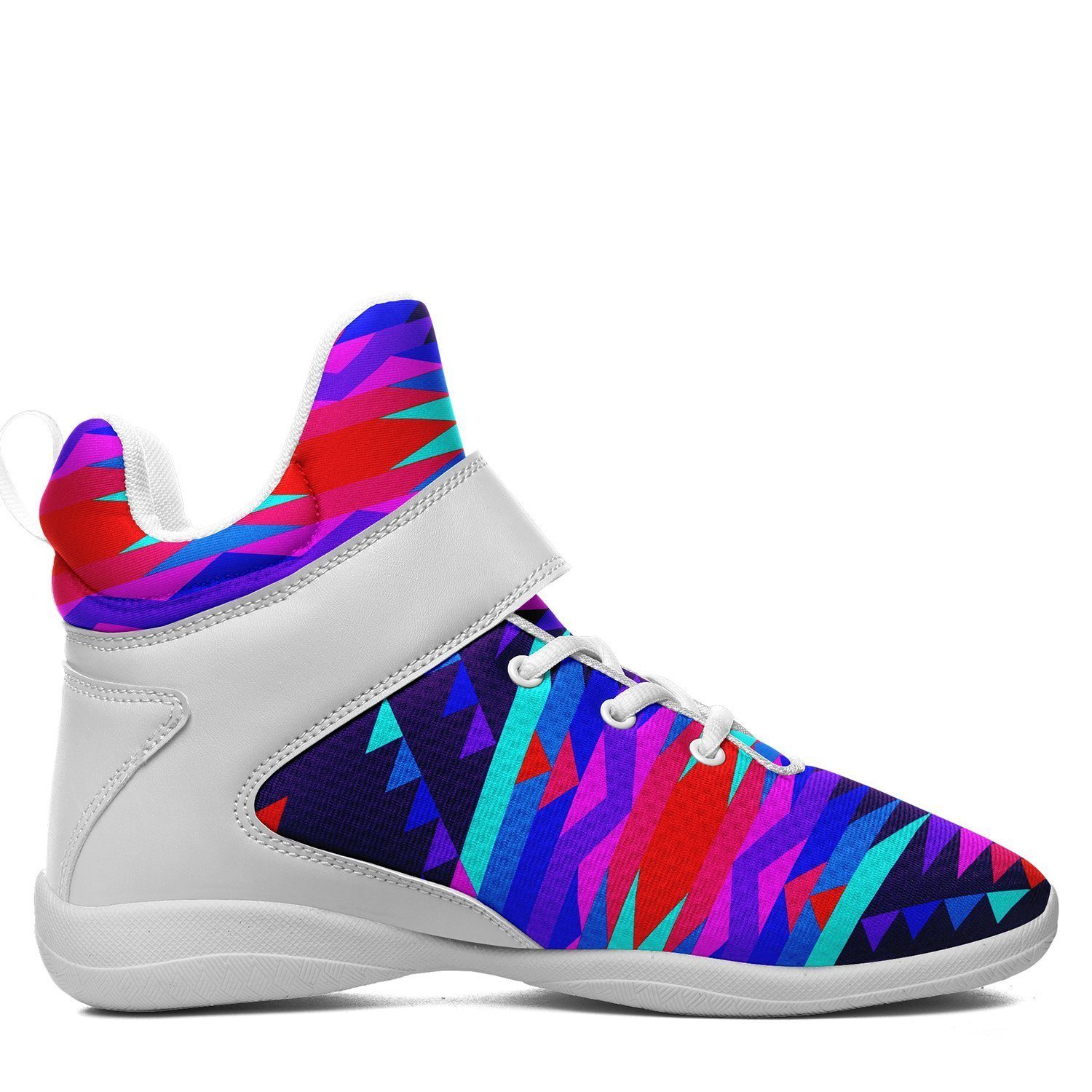 Visions of Peace Ipottaa Basketball / Sport High Top Shoes - White Sole 49 Dzine