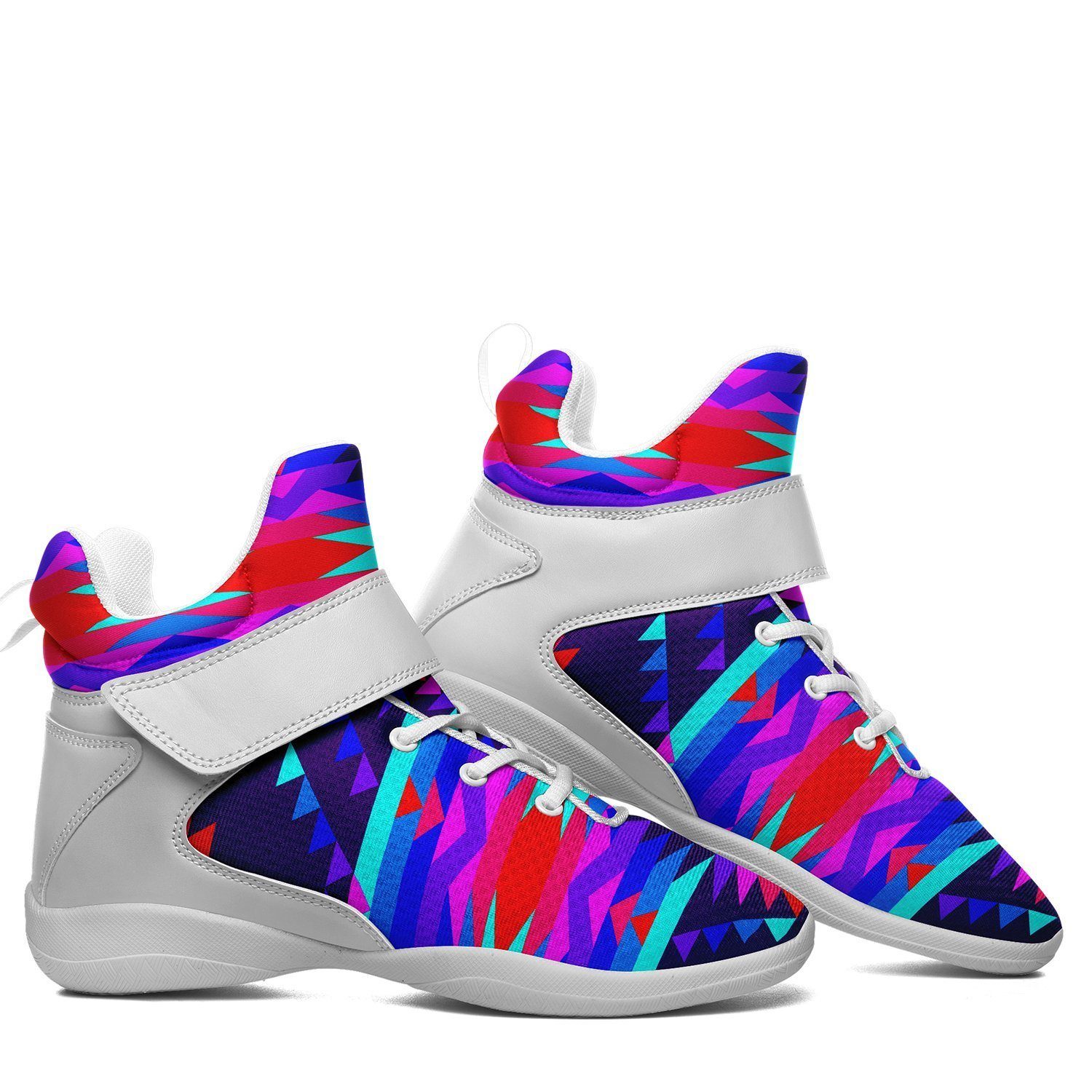 Visions of Peace Ipottaa Basketball / Sport High Top Shoes - White Sole 49 Dzine