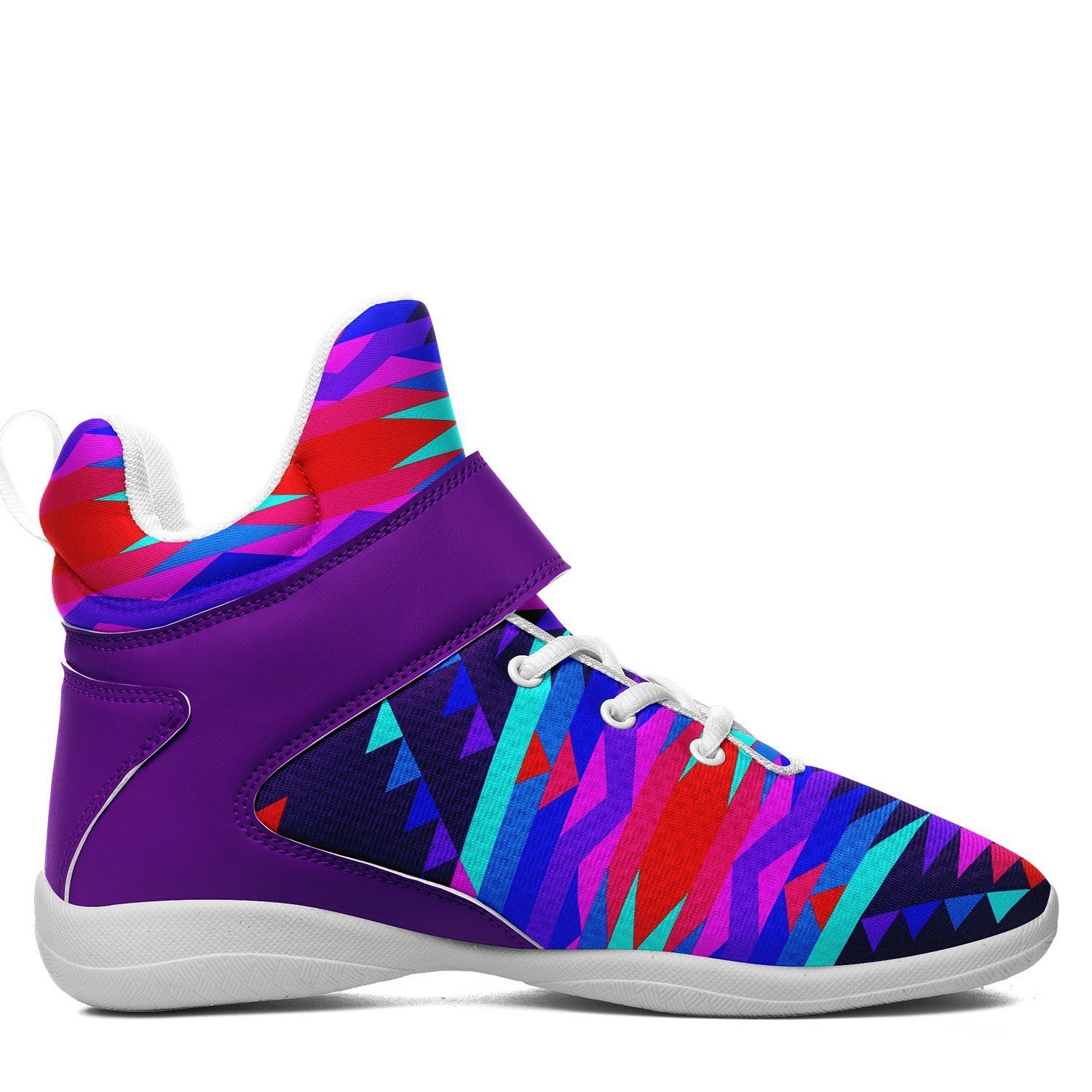Visions of Peace Ipottaa Basketball / Sport High Top Shoes - White Sole 49 Dzine