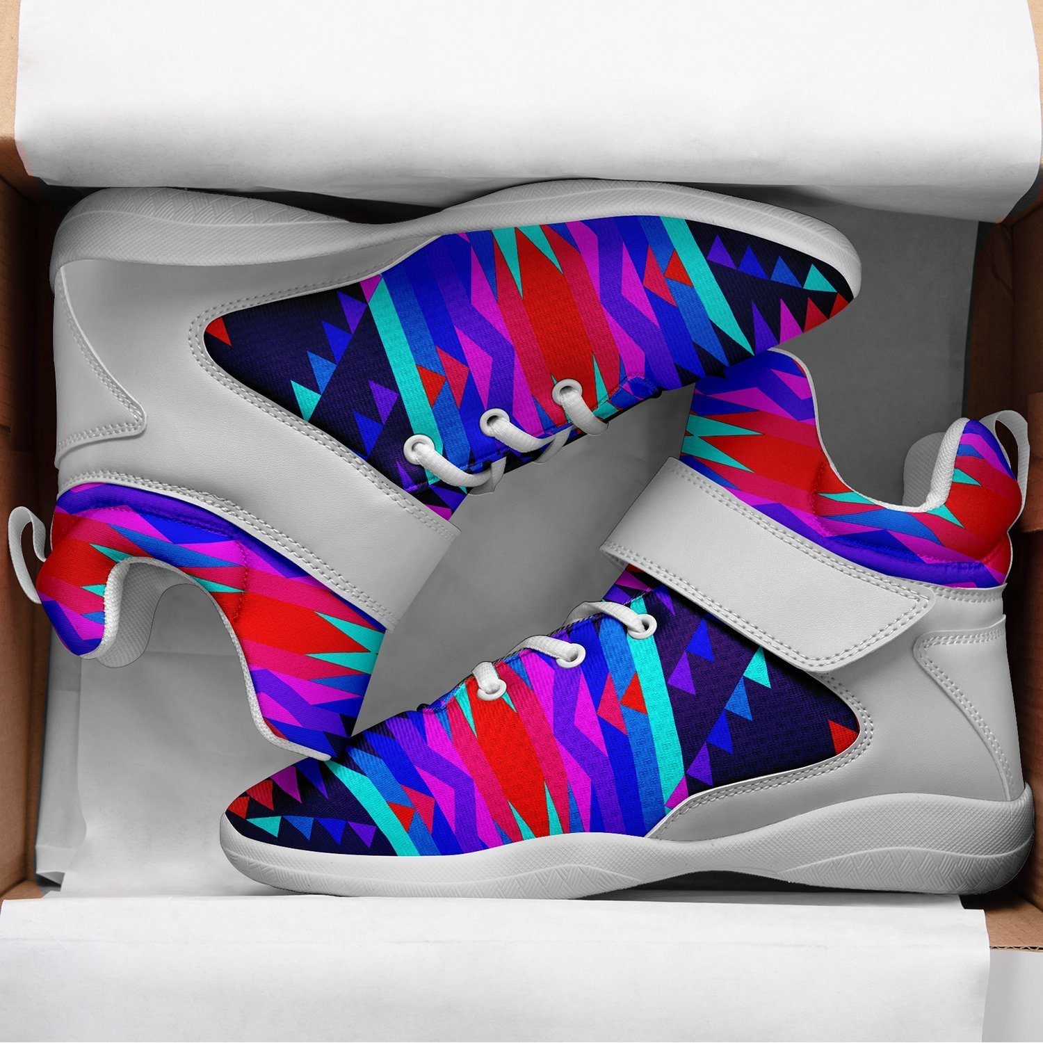 Visions of Peace Kid's Ipottaa Basketball / Sport High Top Shoes 49 Dzine