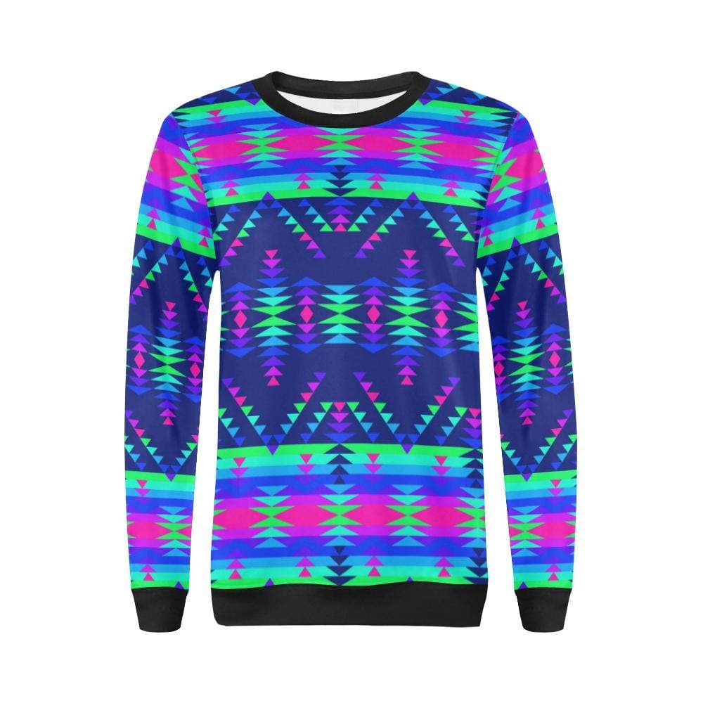 Visions of Peace Talks All Over Print Crewneck Sweatshirt for Women (Model H18) Crewneck Sweatshirt for Women (H18) e-joyer