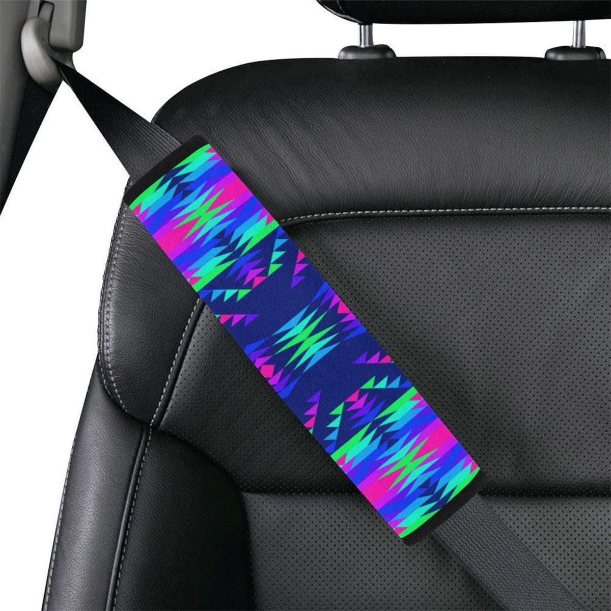Visions of Peace Talks Car Seat Belt Cover 7''x12.6'' Car Seat Belt Cover 7''x12.6'' e-joyer