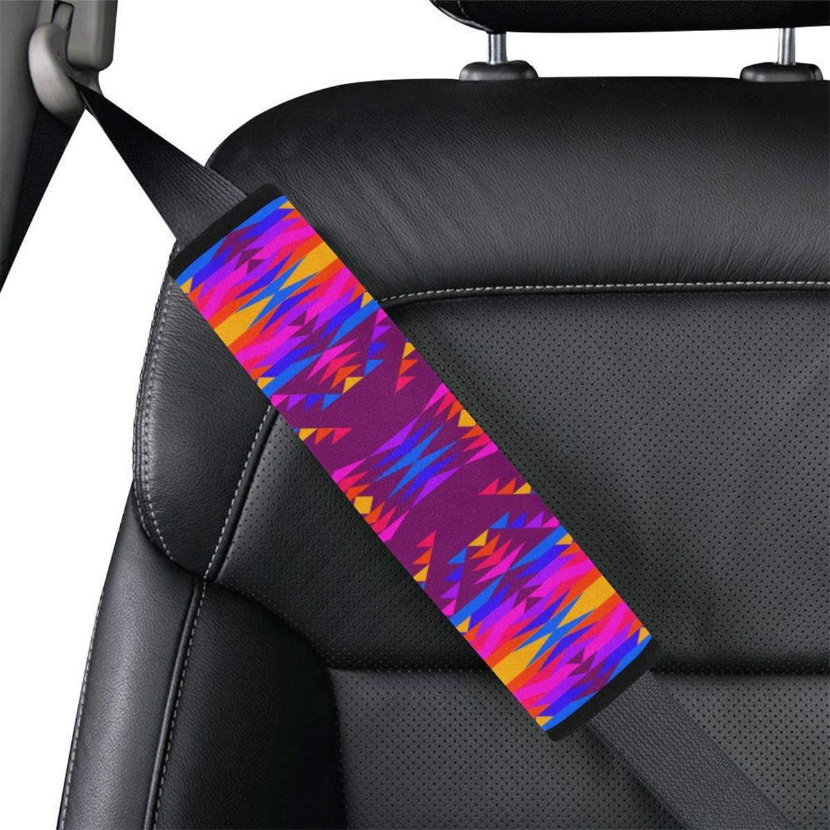 Visions of Peace Treaty Car Seat Belt Cover 7''x12.6'' Car Seat Belt Cover 7''x12.6'' e-joyer