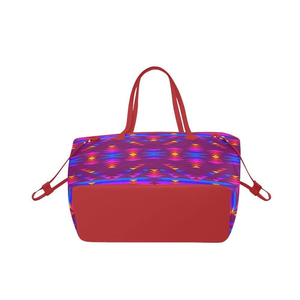 Visions of Peace Treaty Clover Canvas Tote Bag (Model 1661) Clover Canvas Tote Bag (1661) e-joyer