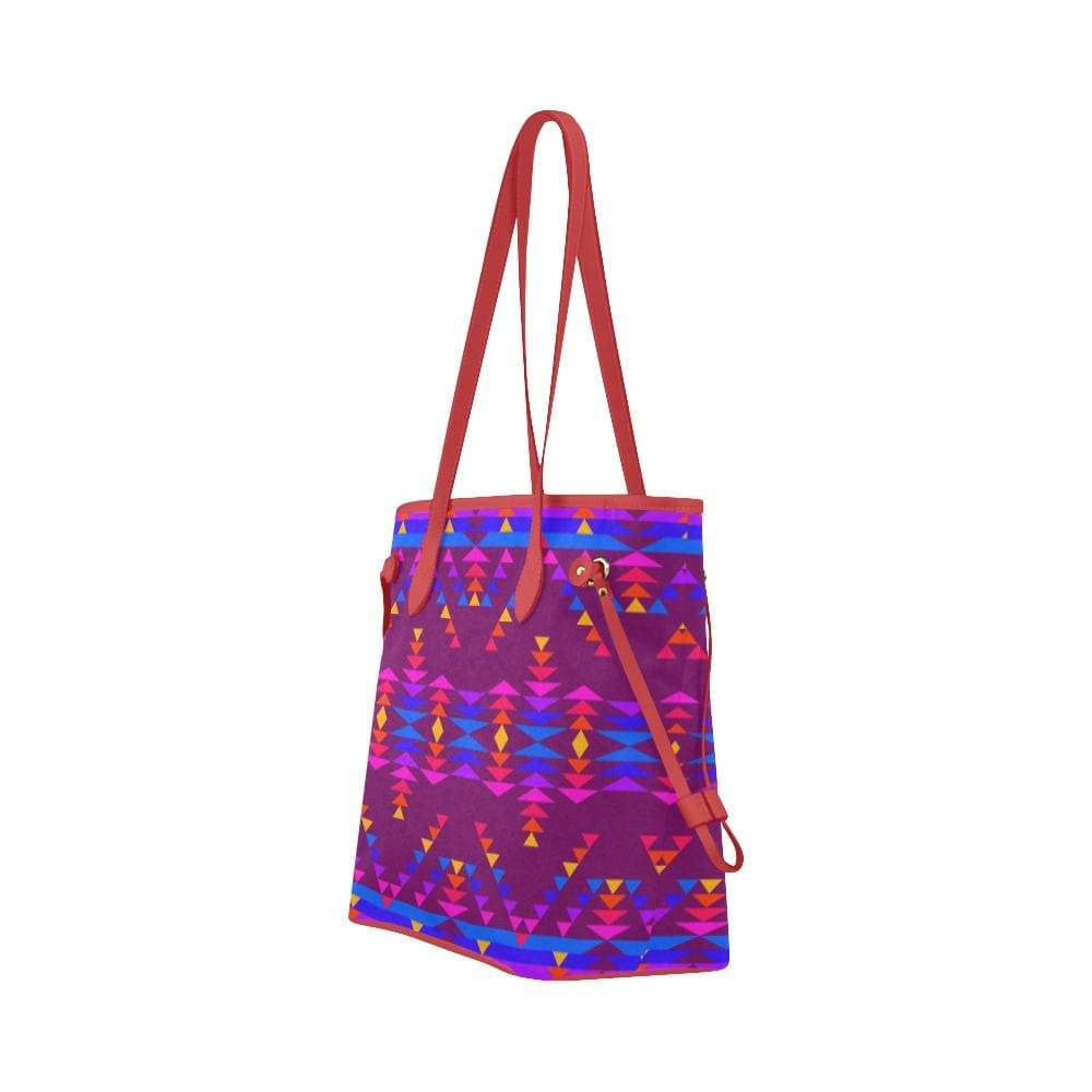 Visions of Peace Treaty Clover Canvas Tote Bag (Model 1661) Clover Canvas Tote Bag (1661) e-joyer
