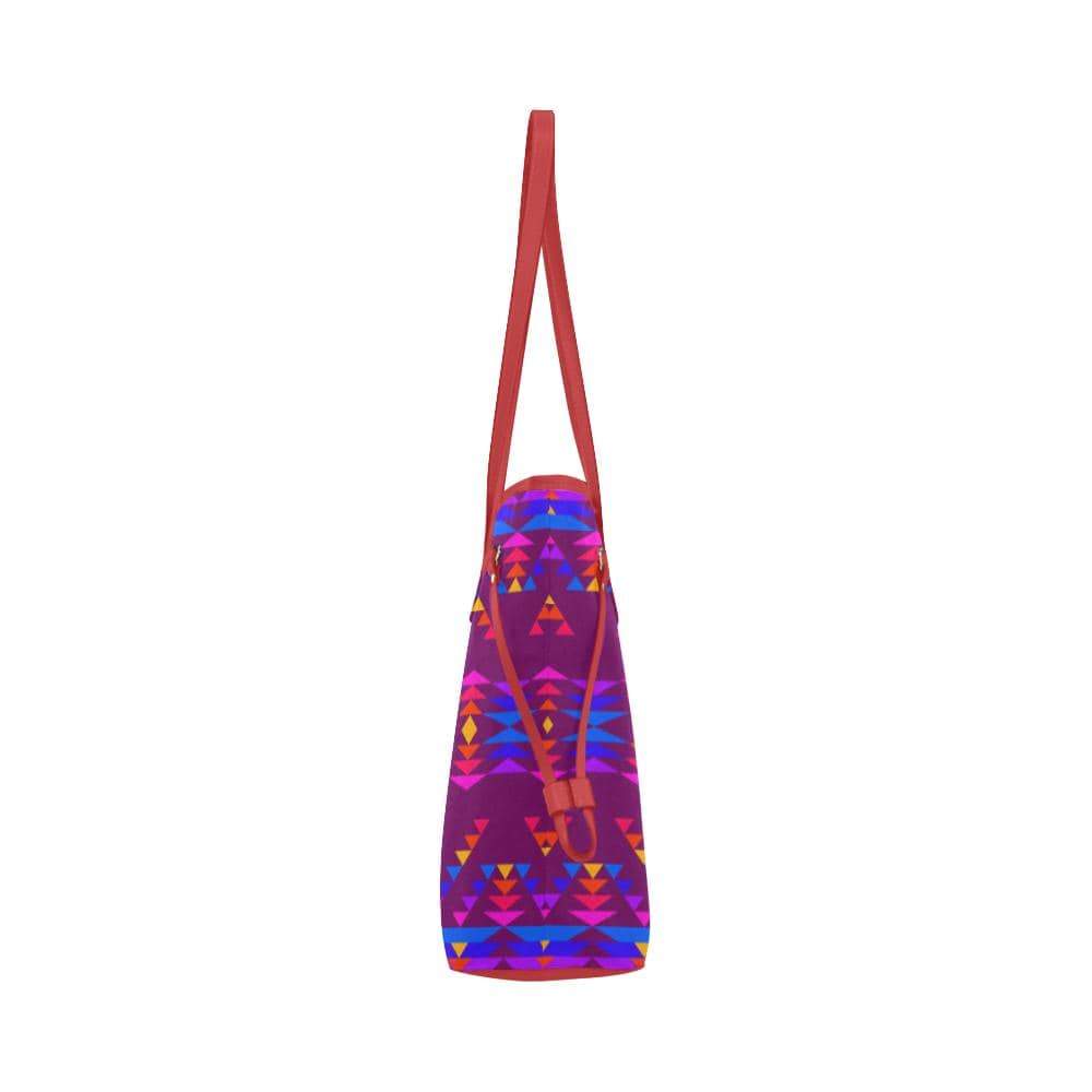 Visions of Peace Treaty Clover Canvas Tote Bag (Model 1661) Clover Canvas Tote Bag (1661) e-joyer