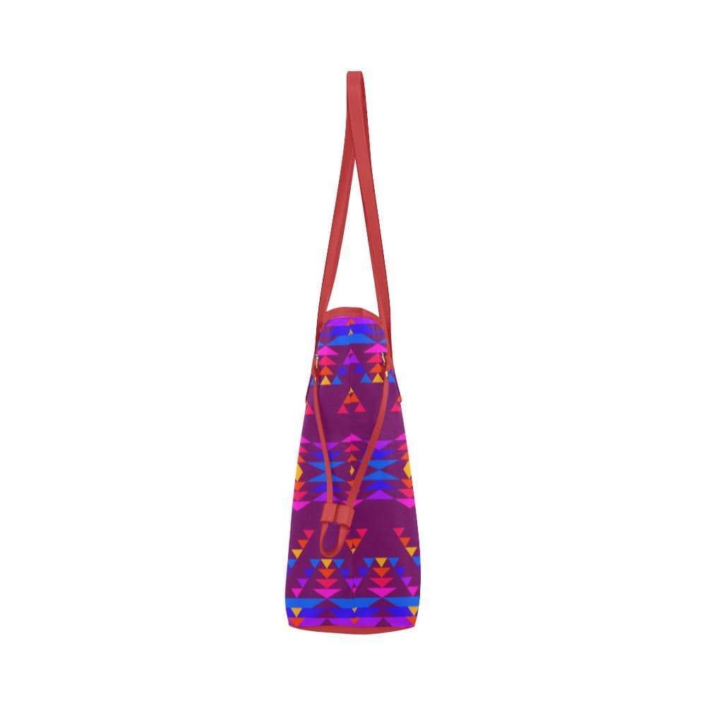 Visions of Peace Treaty Clover Canvas Tote Bag (Model 1661) Clover Canvas Tote Bag (1661) e-joyer