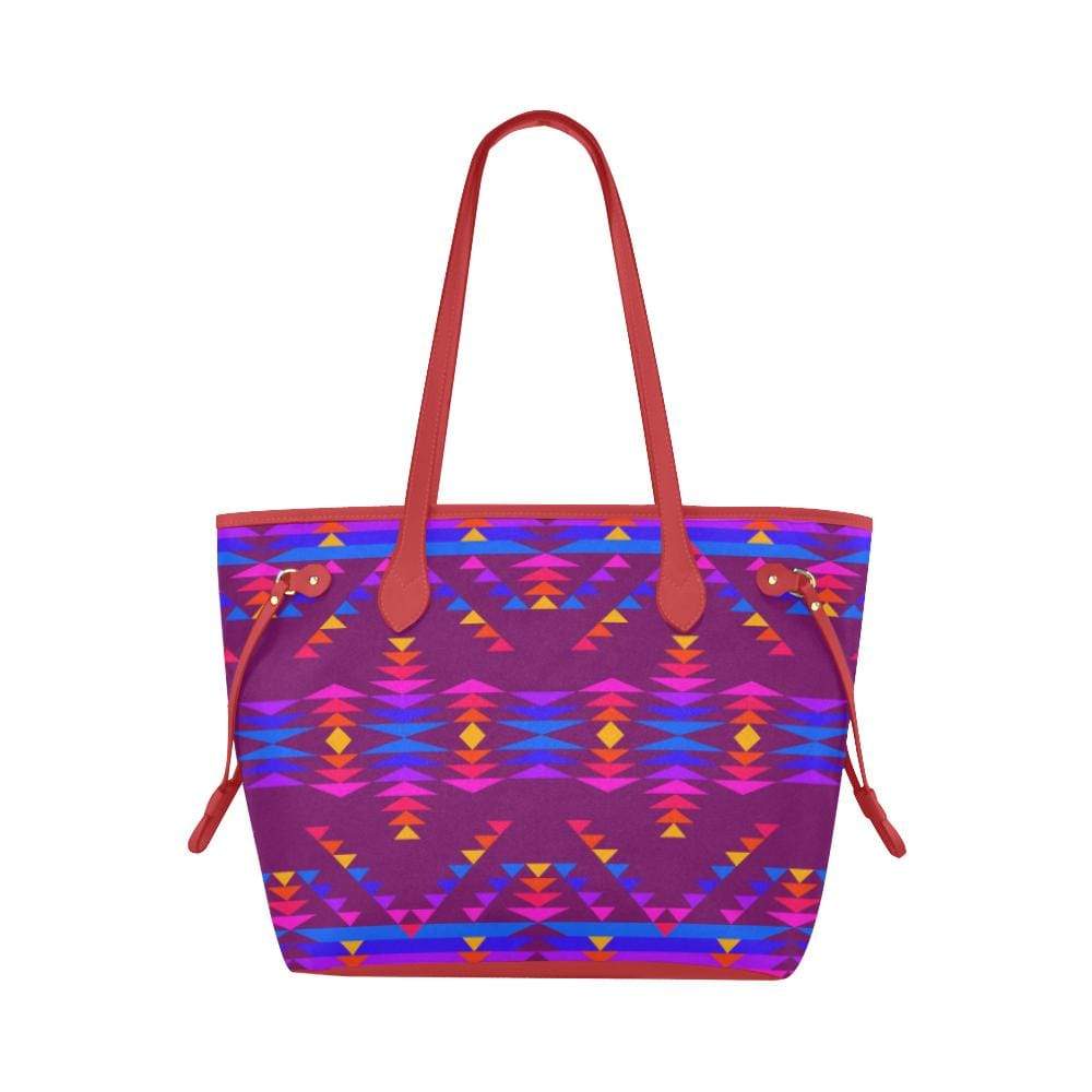Visions of Peace Treaty Clover Canvas Tote Bag (Model 1661) Clover Canvas Tote Bag (1661) e-joyer