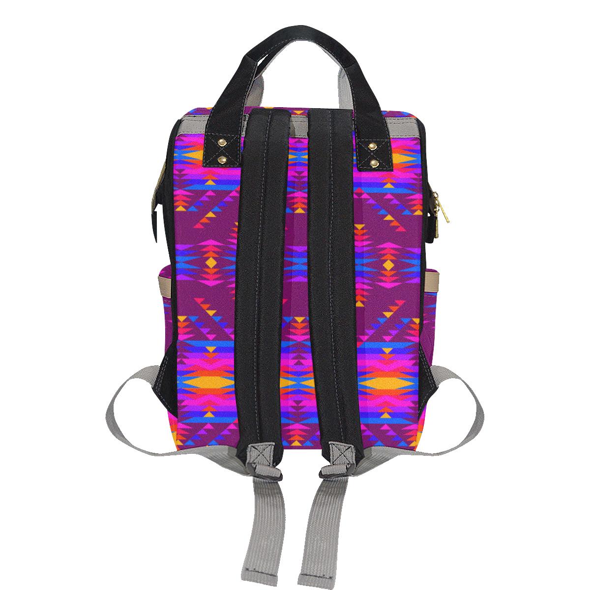 Visions of Peace Treaty Multi-Function Diaper Backpack (Model 1688) Diaper Backpack (1688) e-joyer