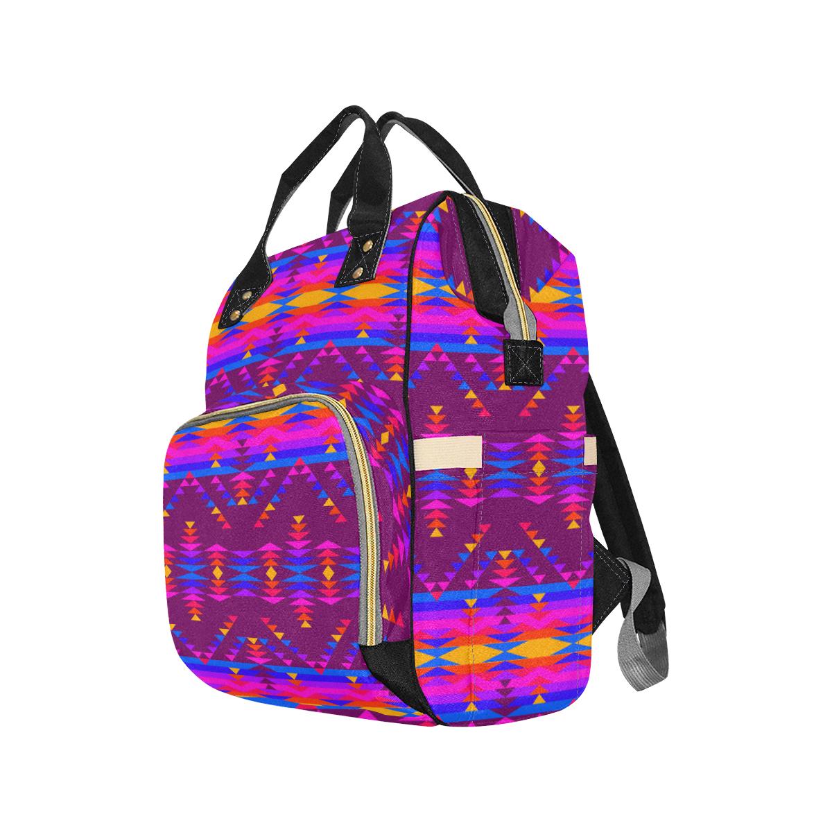Visions of Peace Treaty Multi-Function Diaper Backpack (Model 1688) Diaper Backpack (1688) e-joyer