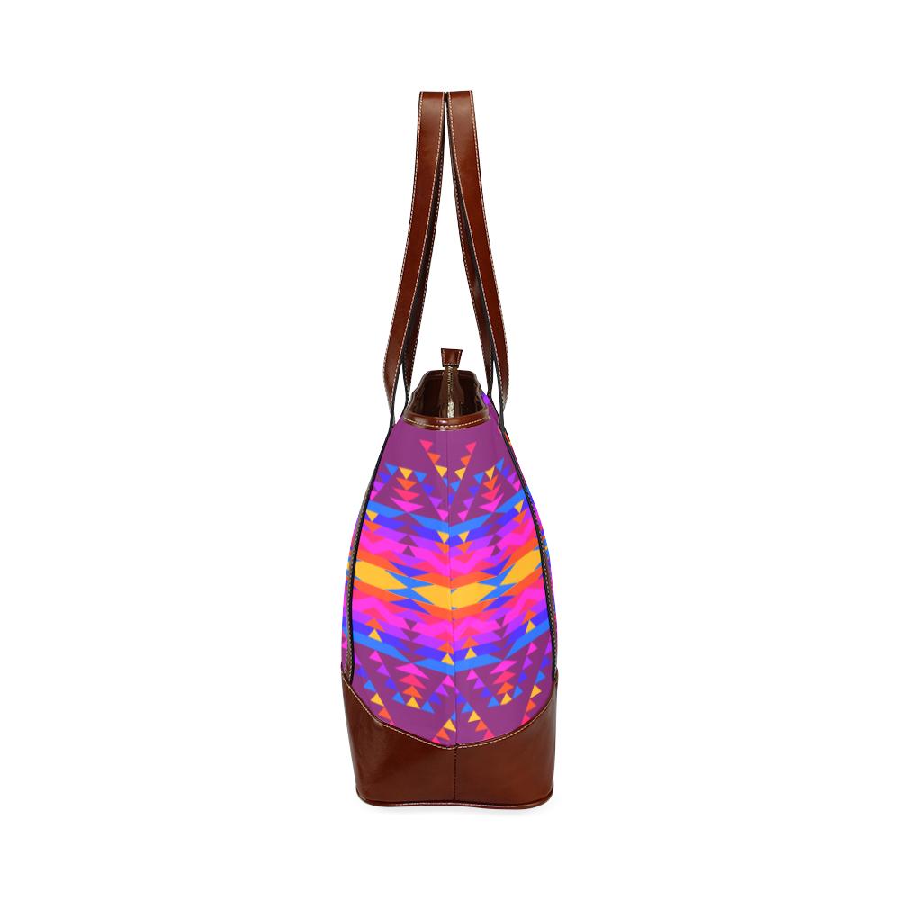 Visions of Peace Treaty Tote Handbag (Model 1642) Tote Handbags (1642) e-joyer