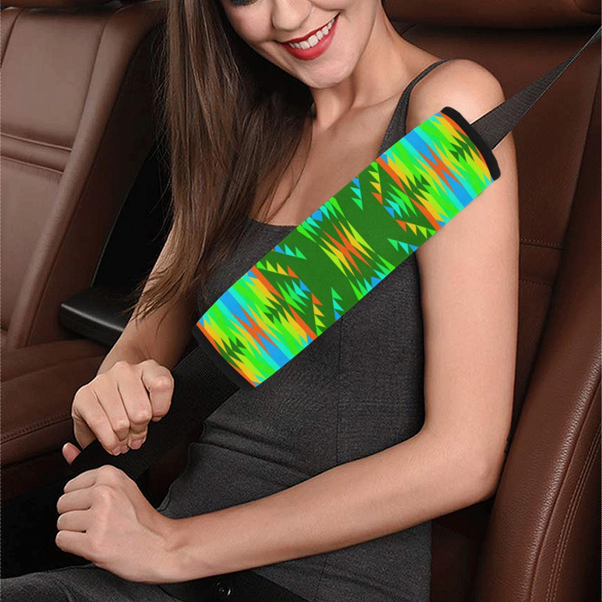 Visions of Peaceful Fall Car Seat Belt Cover 7''x12.6'' Car Seat Belt Cover 7''x12.6'' e-joyer
