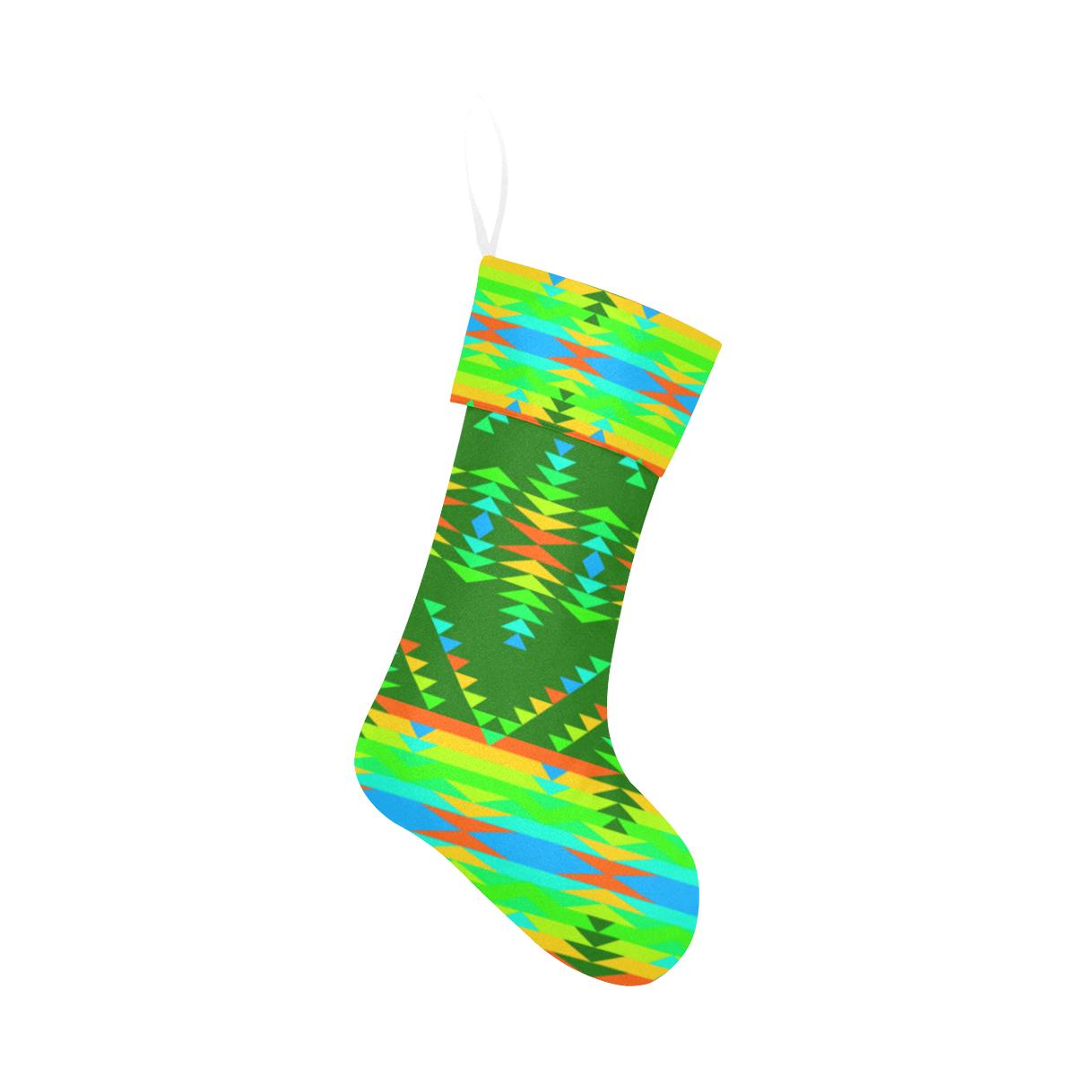 Visions of Peaceful Fall Christmas Stocking holiday stocking e-joyer