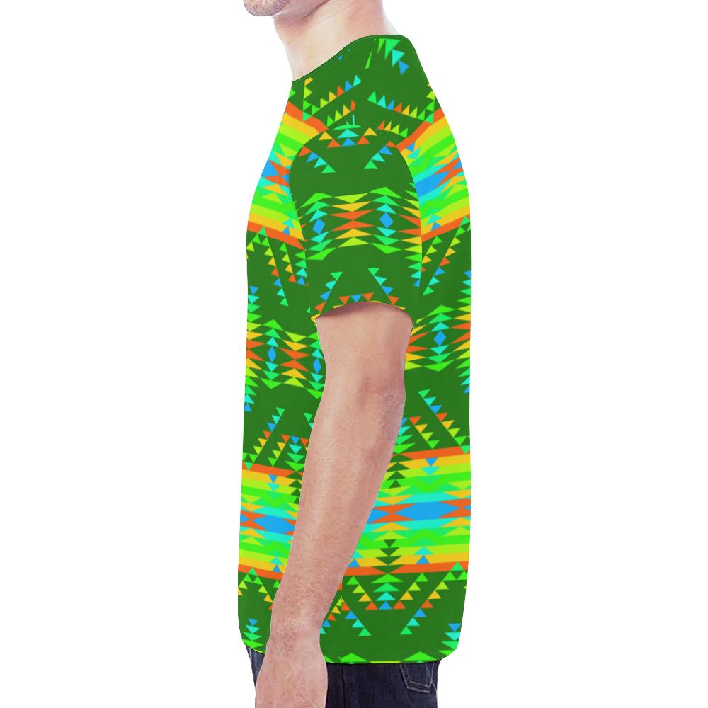 Visions of Peaceful Fall New All Over Print T-shirt for Men/Large Size (Model T45) New All Over Print T-shirt for Men/Large (T45) e-joyer