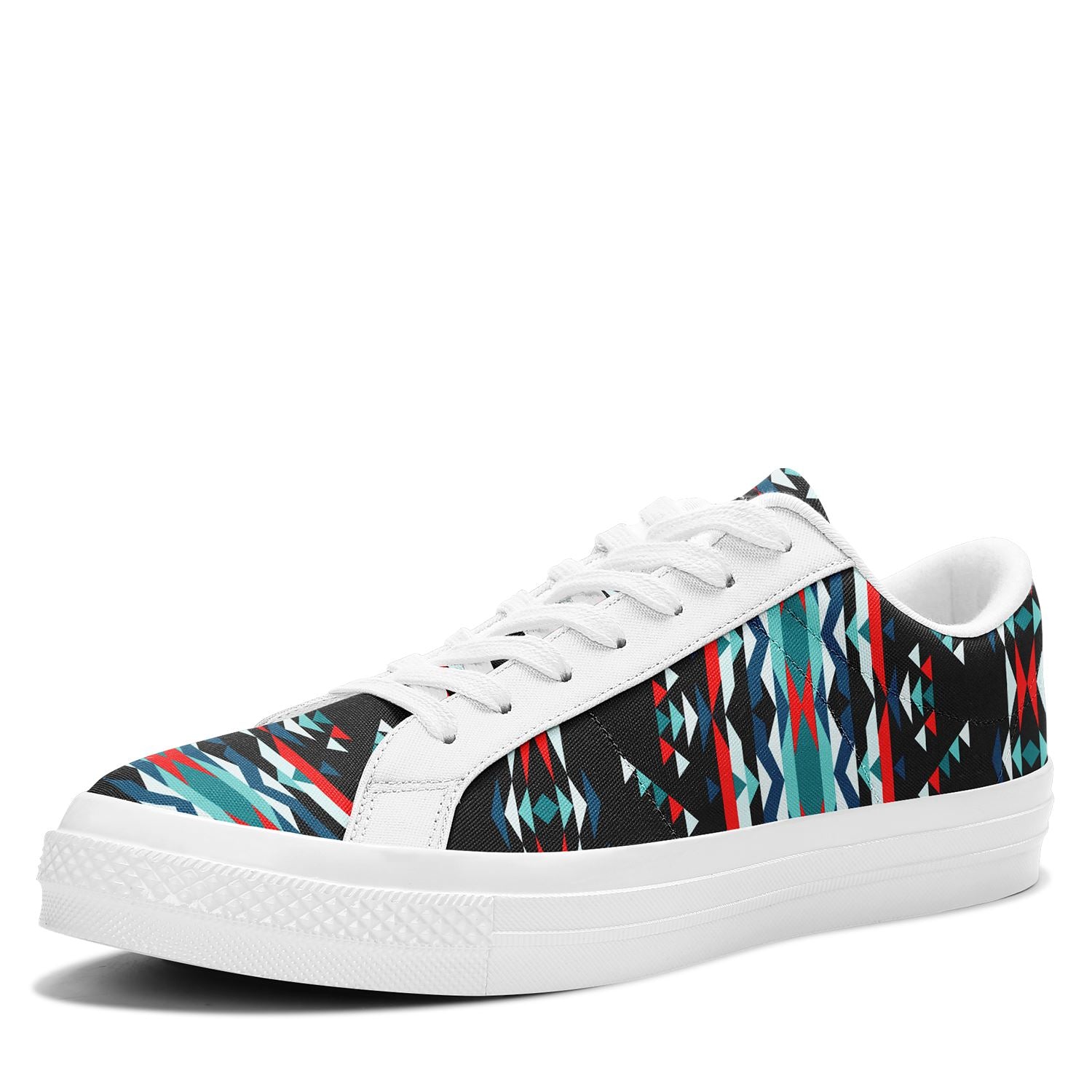 Visions of Peaceful Nights Aapisi Low Top Canvas Shoes White Sole 49 Dzine