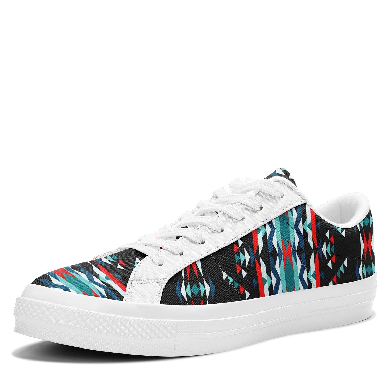 Visions of Peaceful Nights Aapisi Low Top Canvas Shoes White Sole 49 Dzine