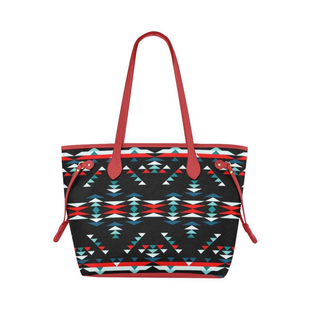 Visions of Peaceful Nights Clover Canvas Tote Bag (Model 1661) Clover Canvas Tote Bag (1661) e-joyer
