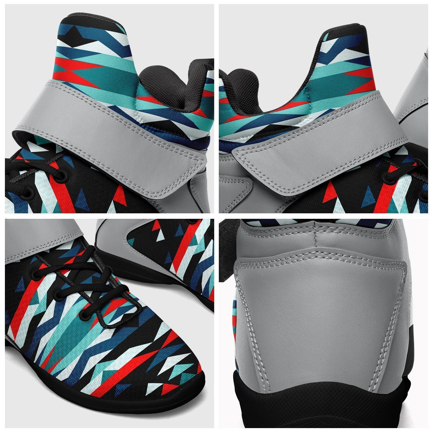 Visions of Peaceful Nights Ipottaa Basketball / Sport High Top Shoes - Black Sole 49 Dzine