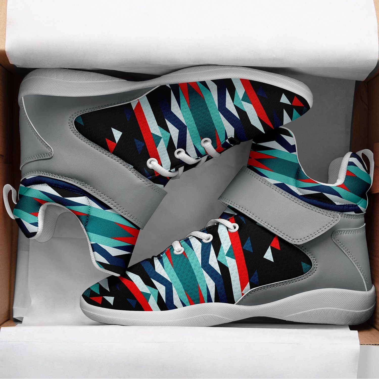 Visions of Peaceful Nights Kid's Ipottaa Basketball / Sport High Top Shoes 49 Dzine