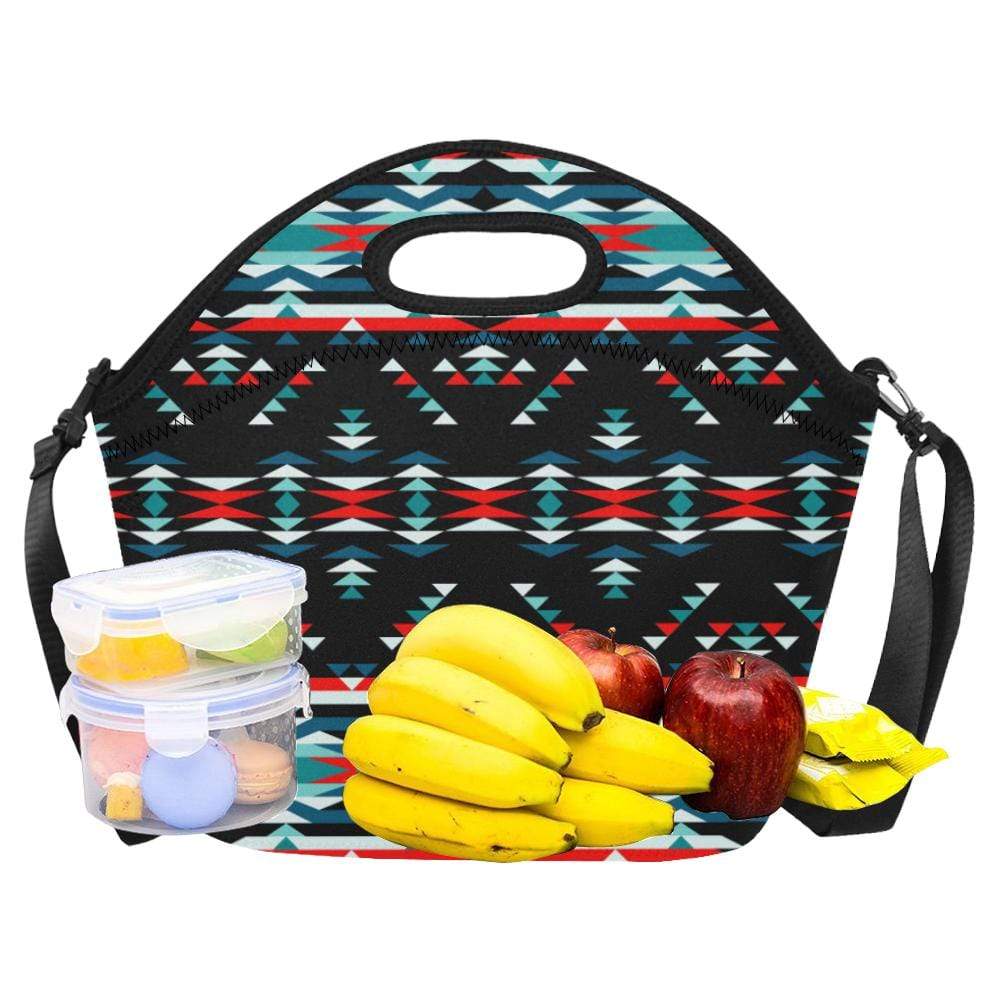 Visions of Peaceful Nights Neoprene Lunch Bag/Large (Model 1669) Neoprene Lunch Bag/Large (1669) e-joyer