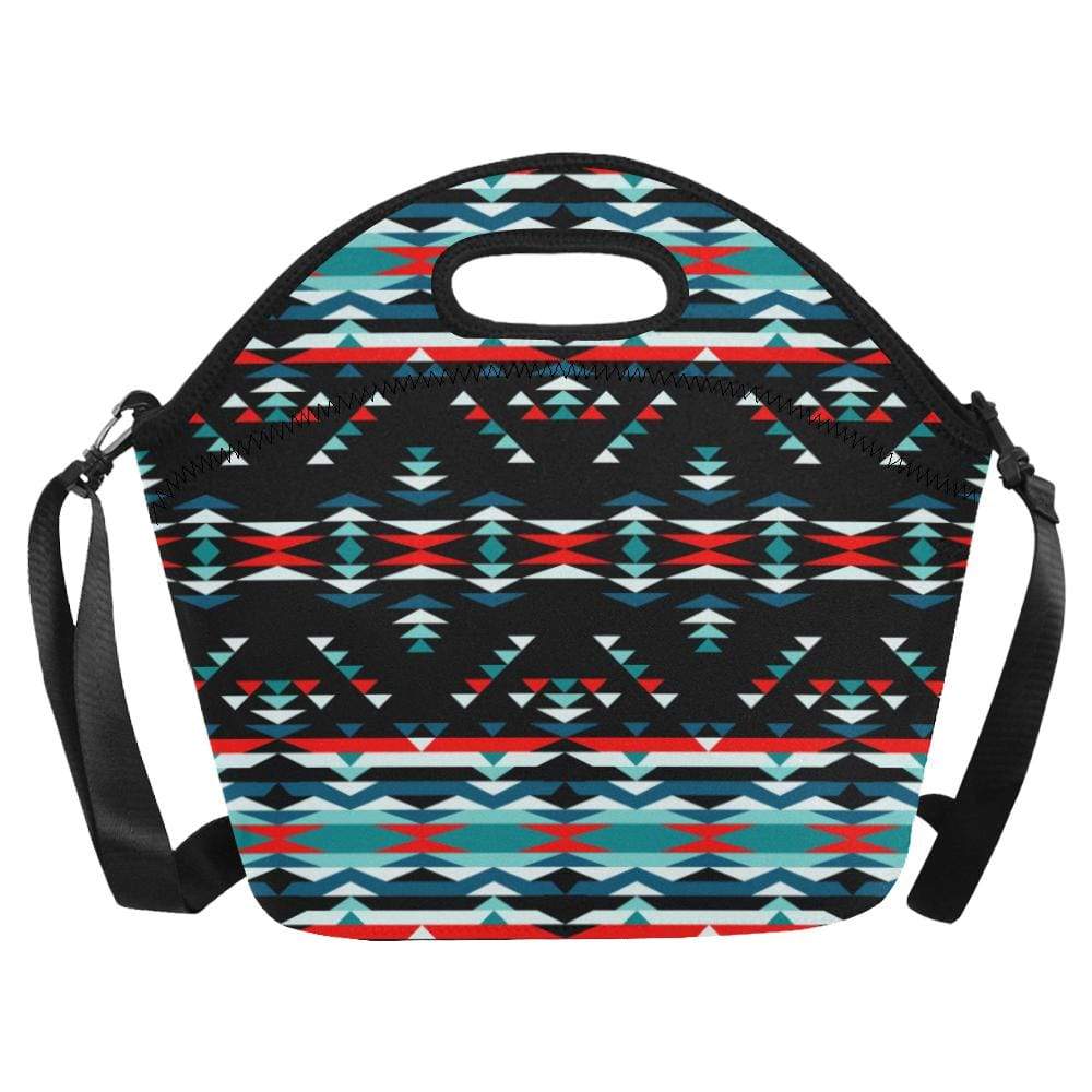 Visions of Peaceful Nights Neoprene Lunch Bag/Large (Model 1669) Neoprene Lunch Bag/Large (1669) e-joyer