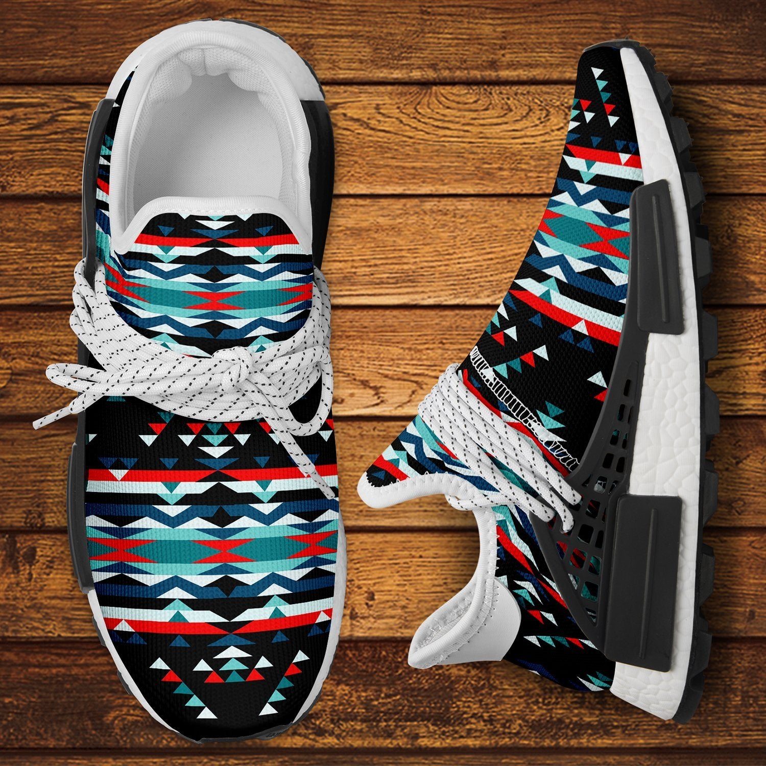 Visions of Peaceful Nights Okaki Sneakers Shoes 49 Dzine