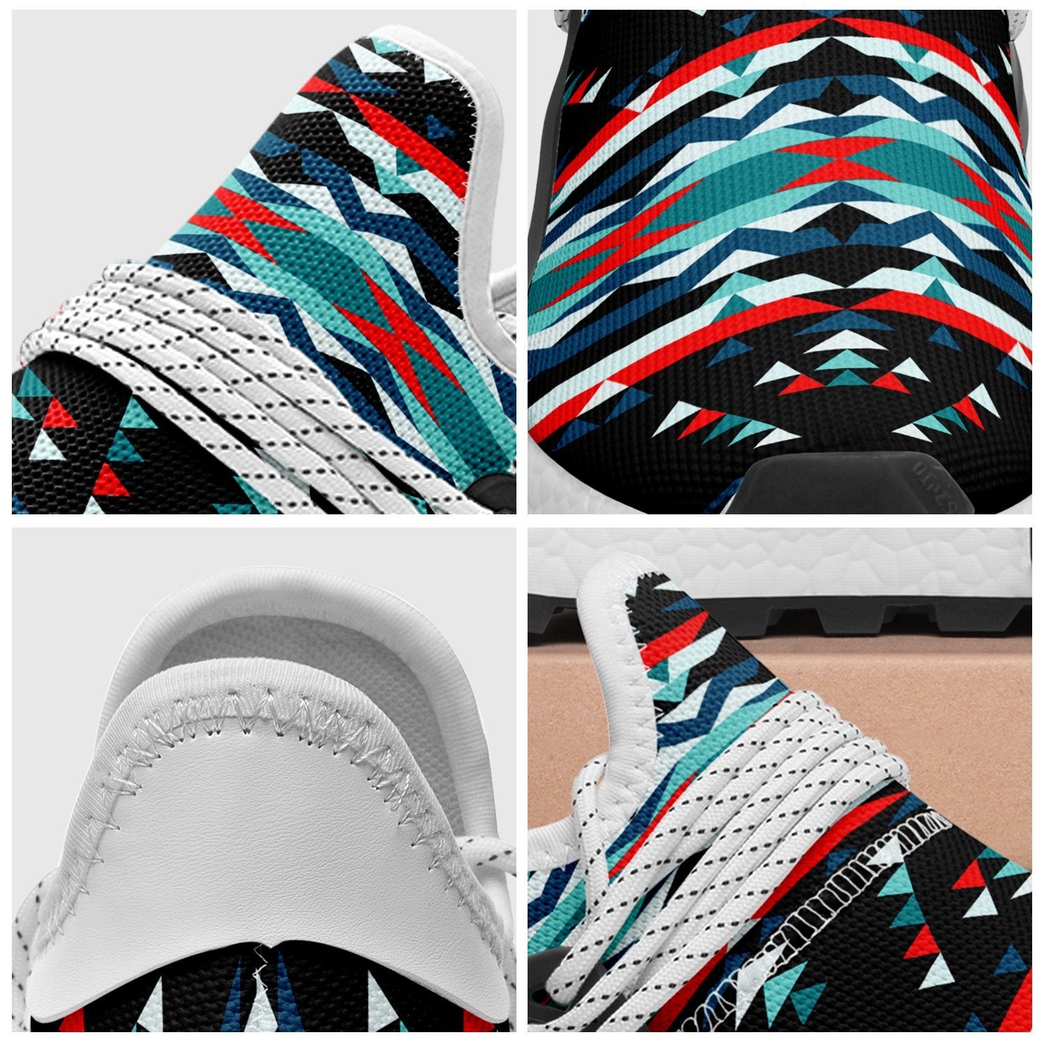 Visions of Peaceful Nights Okaki Sneakers Shoes 49 Dzine